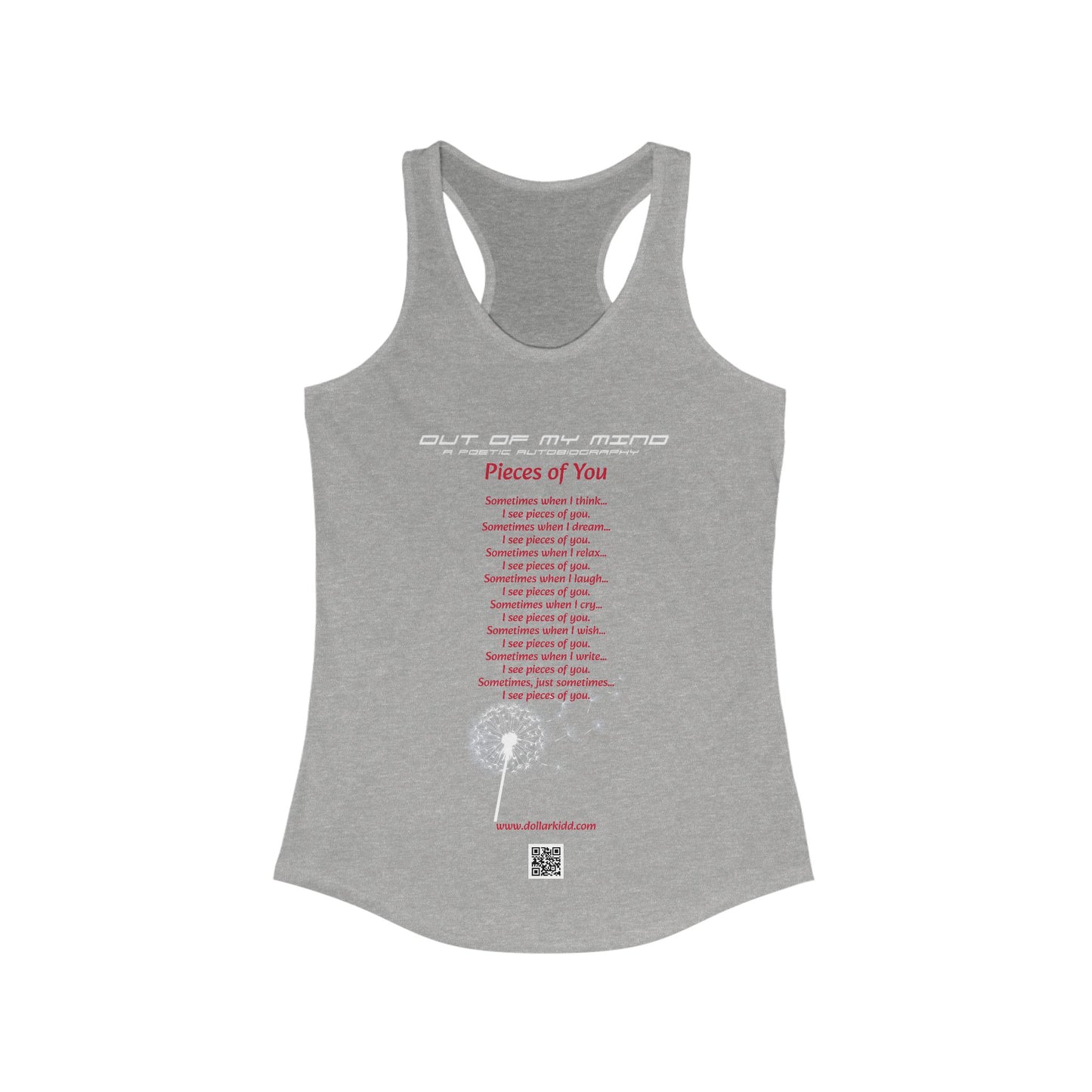 Dollar Kidd - Pieces Of You Women's Ideal Racerback Tank
