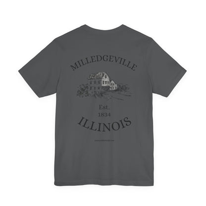 Focused on Our Future - Biker Back - Unisex Jersey Short Sleeve Tee