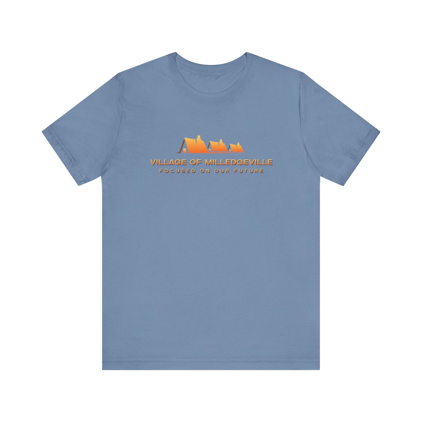Focused on Our Future - Biker Back - Unisex Jersey Short Sleeve Tee