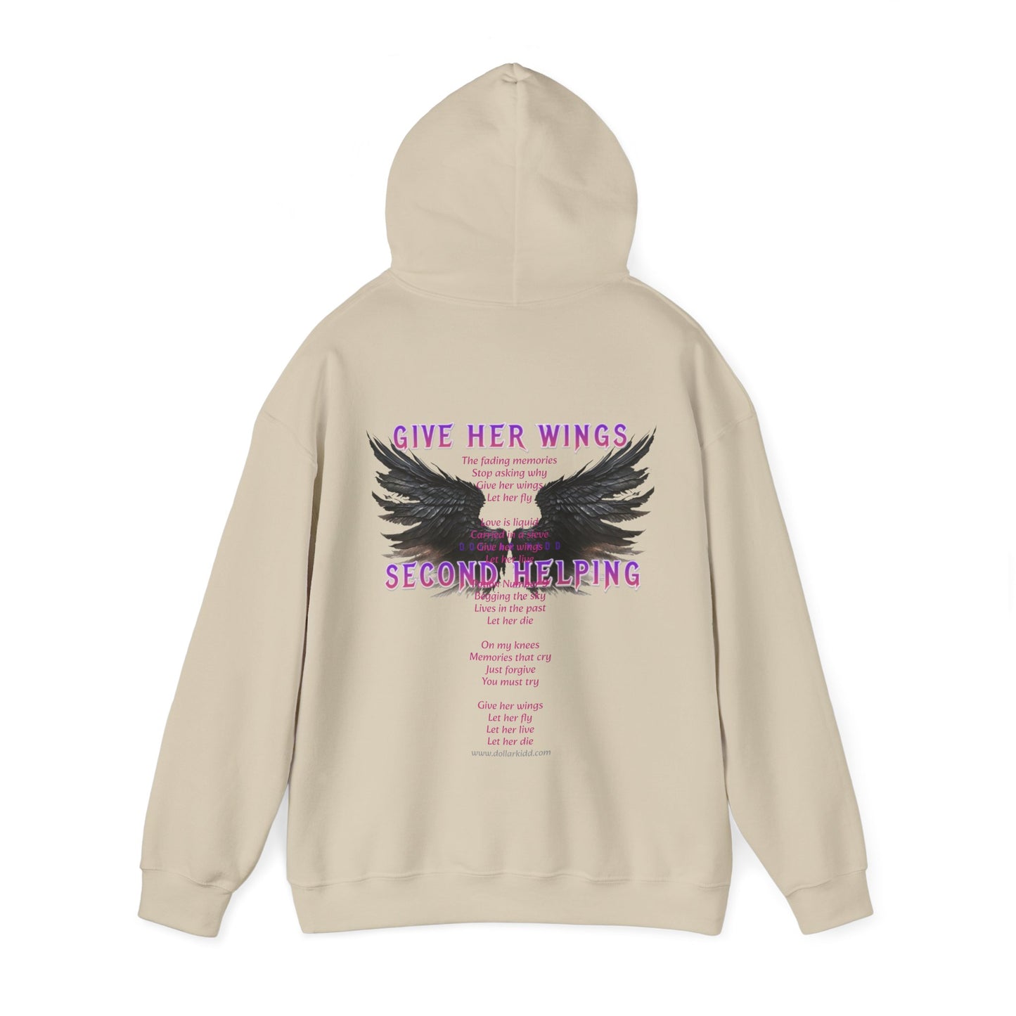 Give Her Wings Unisex Heavy Blend™ Hooded Sweatshirt
