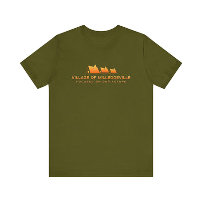 Focused on Our Future - Biker Back - Unisex Jersey Short Sleeve Tee