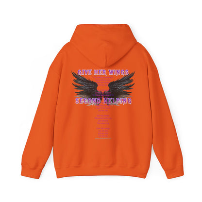Give Her Wings Unisex Heavy Blend™ Hooded Sweatshirt