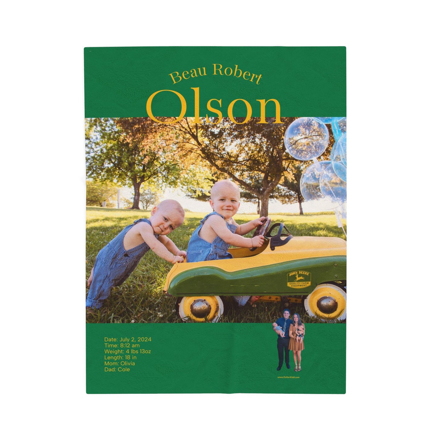 BRO - Velveteen Plush Blanket