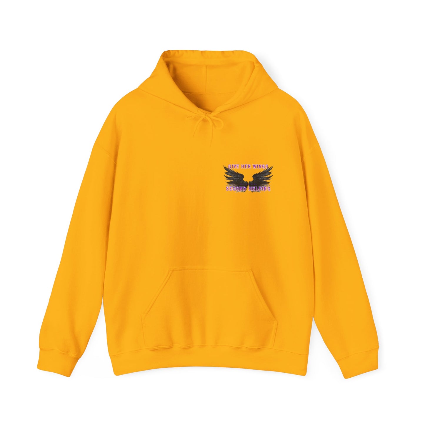 Give Her Wings Unisex Heavy Blend™ Hooded Sweatshirt