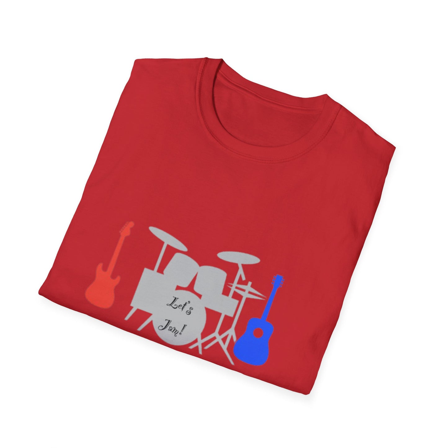 KO - Let's Jam - Unisex Softstyle T-Shirt