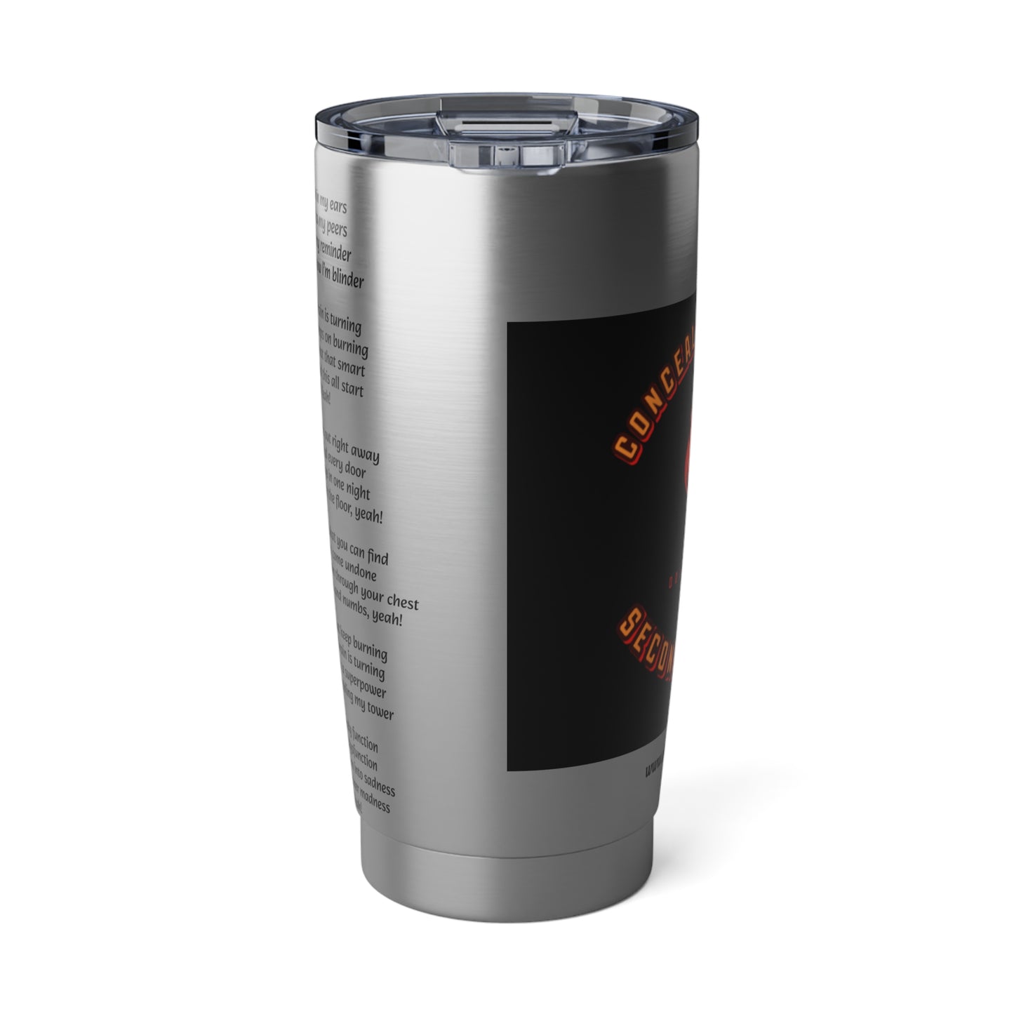 Concealed Torture Vagabond 20oz Tumbler