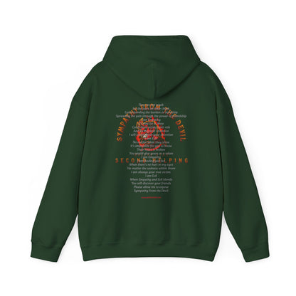 Sypathy From The Devil Unisex Heavy Blend™ Hooded Sweatshirt