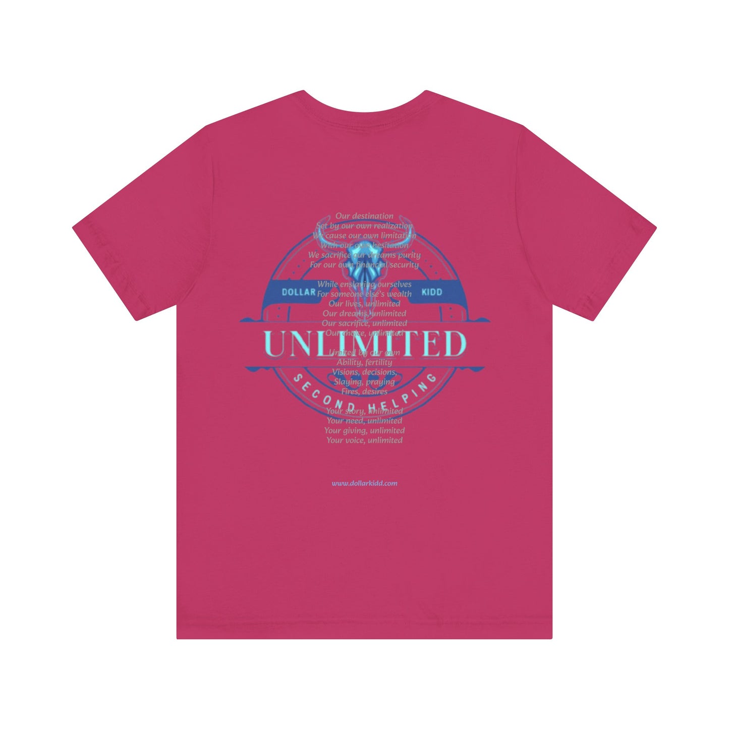 Unlimited Unisex Jersey Short Sleeve Tee
