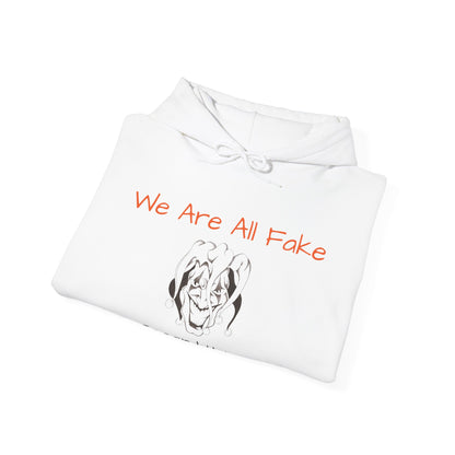 We Are All Fake Unisex Heavy Blend™ Hooded Sweatshirt