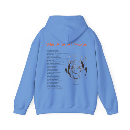 We Are All Fake Unisex Heavy Blend™ Hooded Sweatshirt