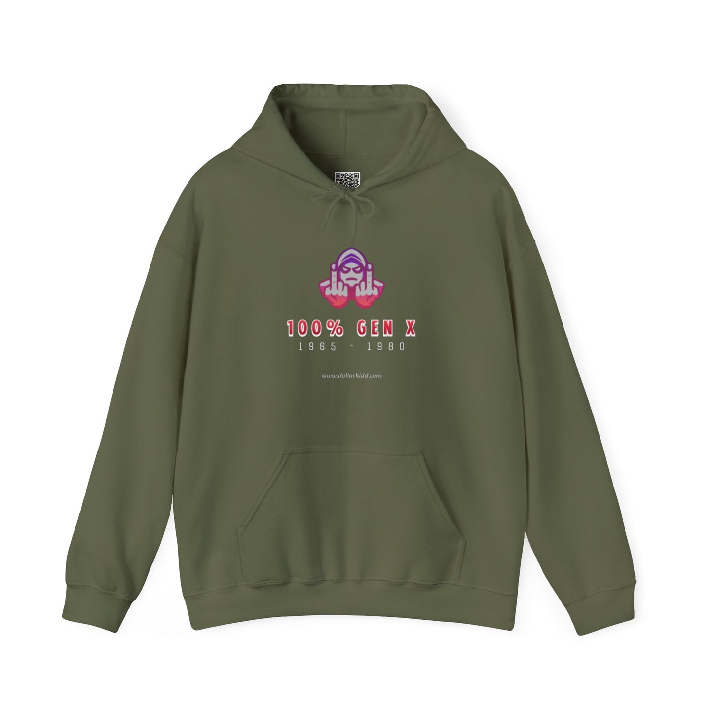 Gen X - 02 B Unisex Heavy Blend™ Hooded Sweatshirt
