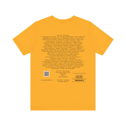 Dollar Kidd - Out Of My Mind - All Titles - Bk font Unisex Jersey Short Sleeve Tee