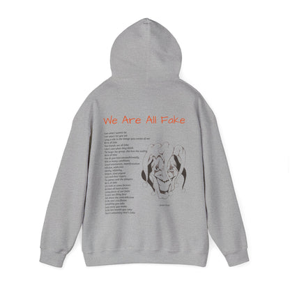 We Are All Fake Unisex Heavy Blend™ Hooded Sweatshirt