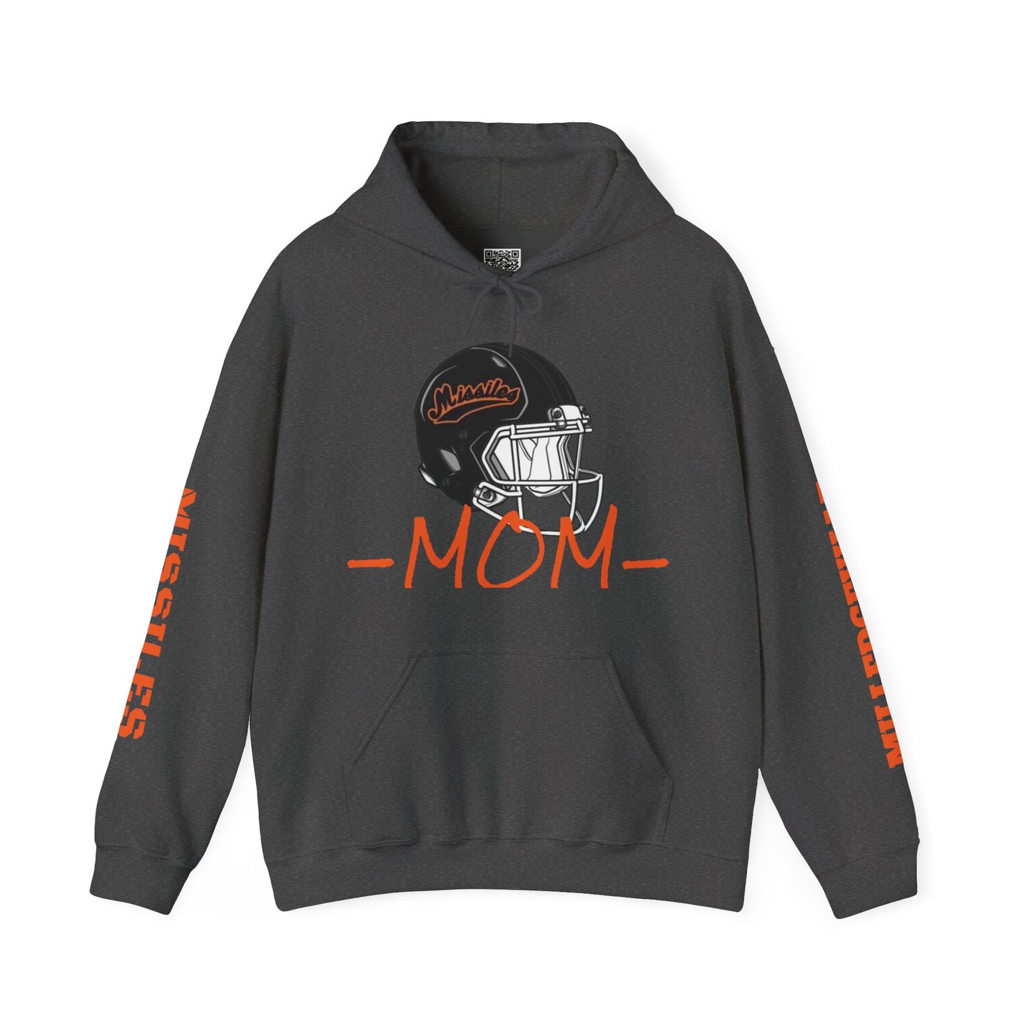 Missiles Football -MOM- Toms-Smith -MOM- Unisex Heavy Blend™ Hooded Sweatshirt
