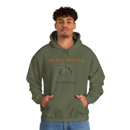 We Are All Fake Unisex Heavy Blend™ Hooded Sweatshirt