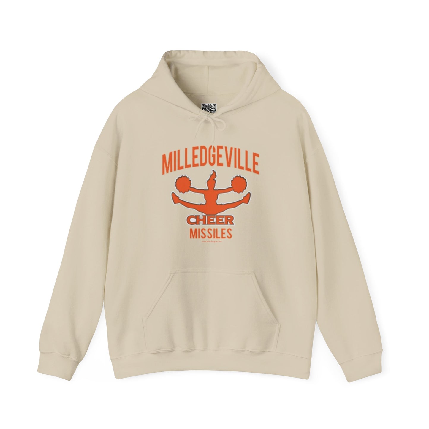 Missiles Cheer 05 (FRONT ONLY) Unisex Heavy Blend™ Hooded Sweatshirt
