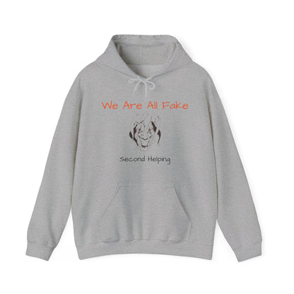 We Are All Fake Unisex Heavy Blend™ Hooded Sweatshirt