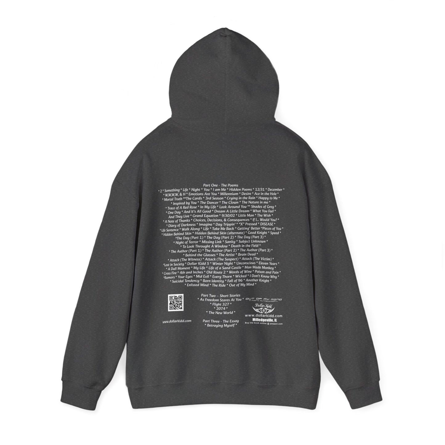 Dollar Kidd - Out Of My Mind - All Titles Wh Unisex Heavy Blend™ Hooded Sweatshirt