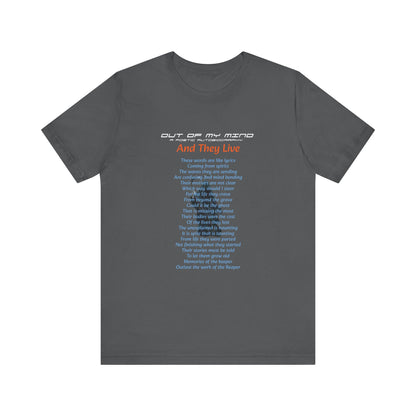 And They Live (front) I Am The Keeper (back) Unisex Jersey Short Sleeve Tee