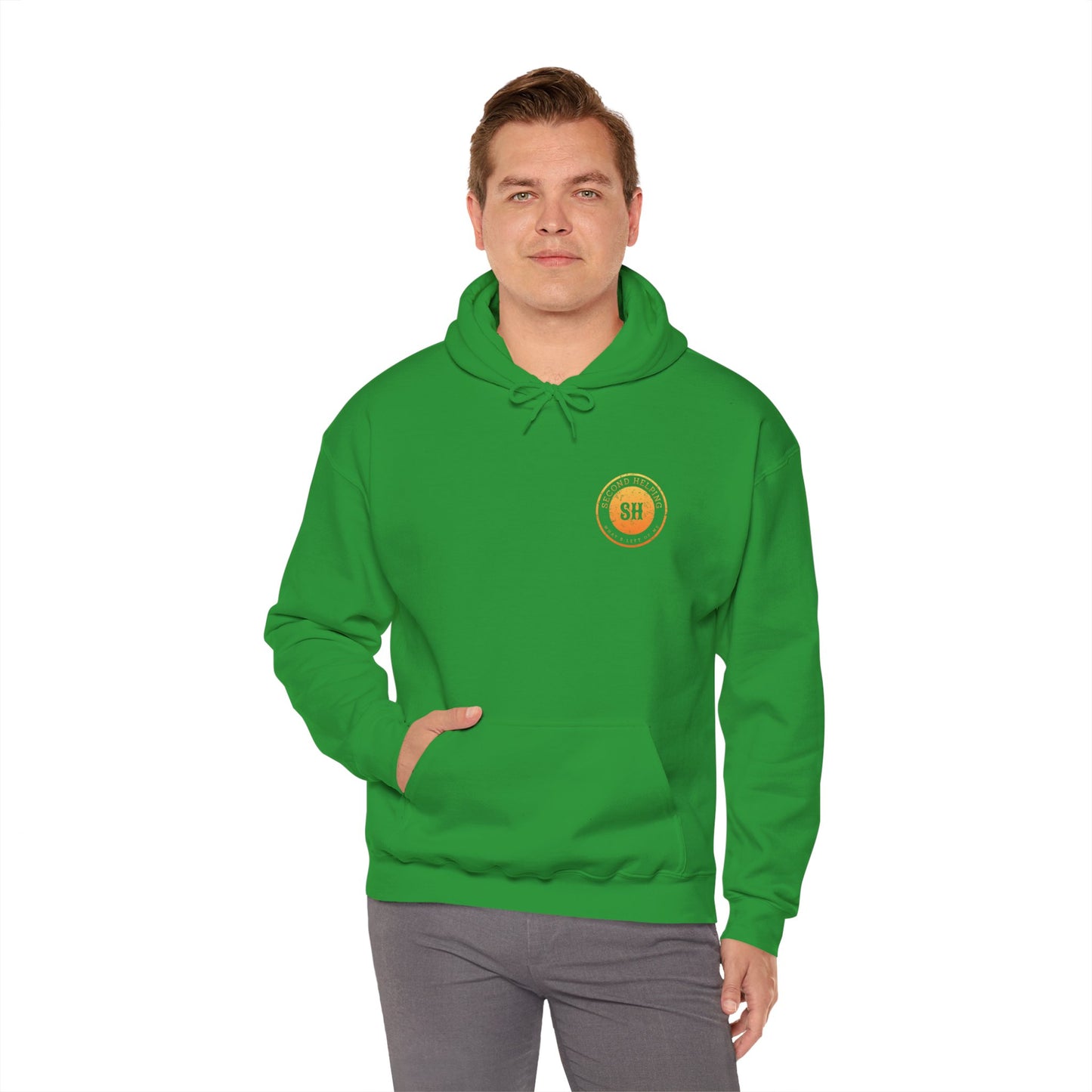 Second Helping - What's Left of Me - Unisex Heavy Blend™ Hooded Sweatshirt