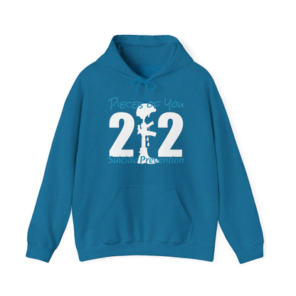 Awareness - Suicide Prevention - 22 Veteran's A Day Unisex Heavy Blend™ Hooded Sweatshirt
