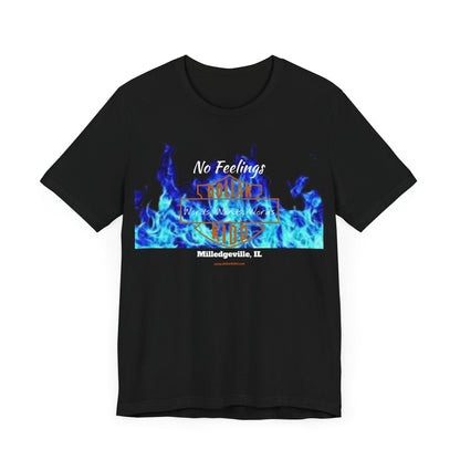 Words Words Words - Orange Logo  Unisex Jersey Short Sleeve Tee