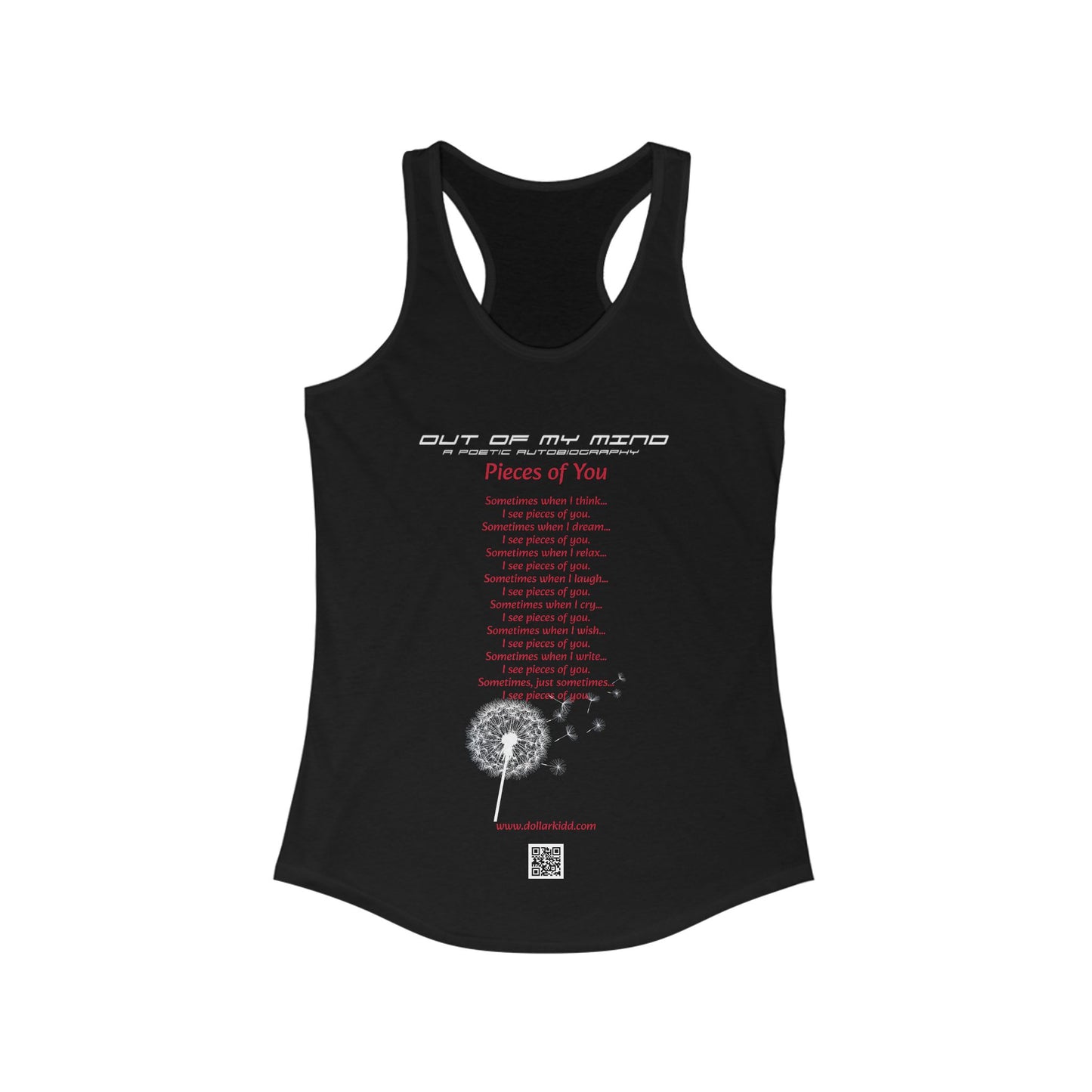 Dollar Kidd - Pieces Of You Women's Ideal Racerback Tank