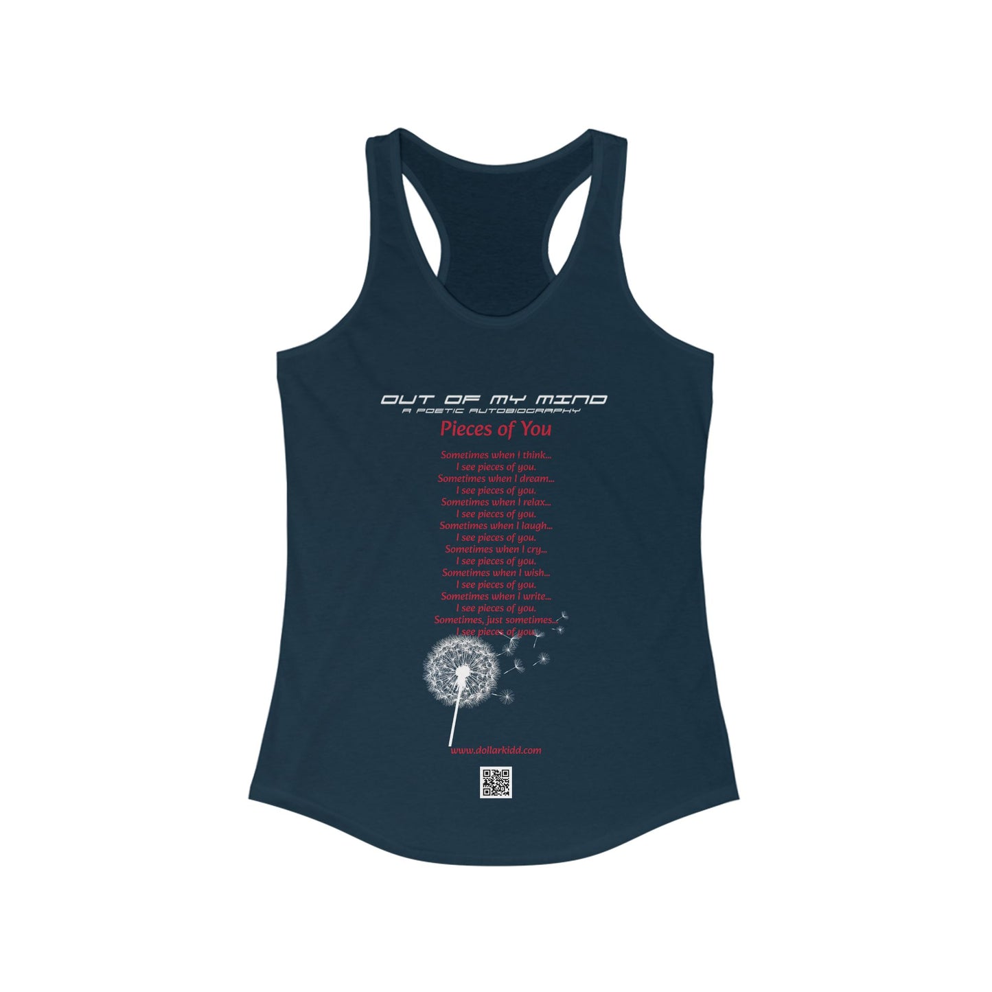 Dollar Kidd - Pieces Of You Women's Ideal Racerback Tank