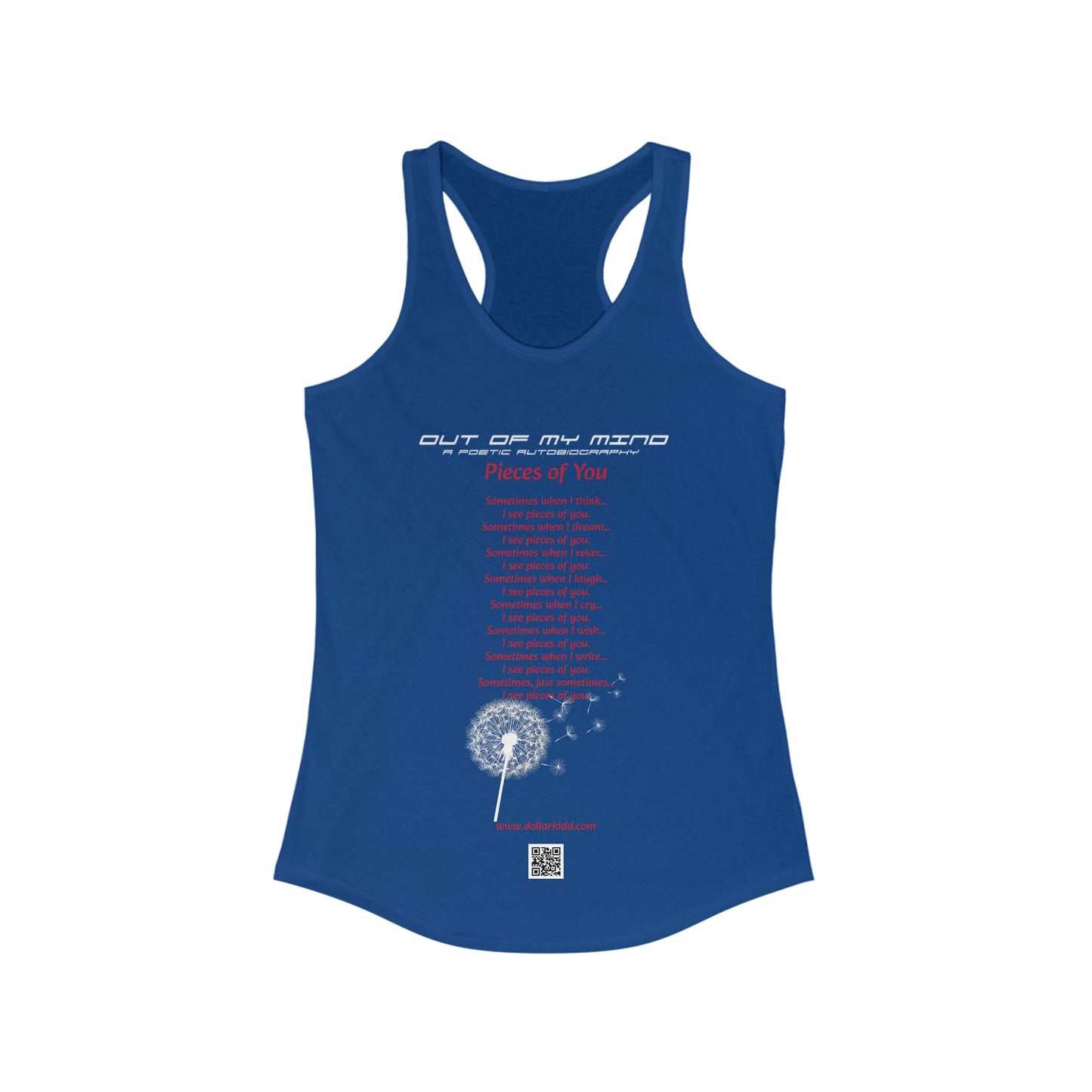 Dollar Kidd - Pieces Of You Women's Ideal Racerback Tank