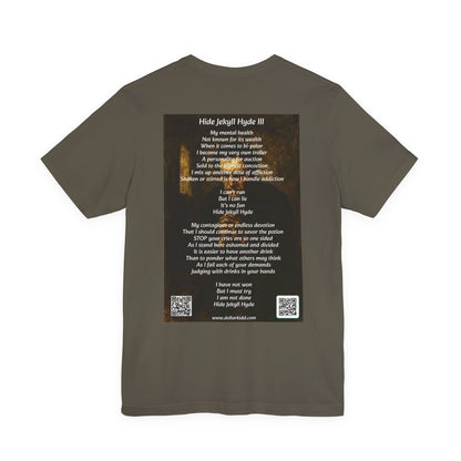 Hide Jekyll Hyde III Unisex Jersey Short Sleeve Tee