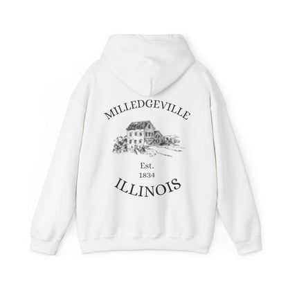 Focused on Our Future - Biker Back- Unisex Heavy Blend™ Hooded Sweatshirt