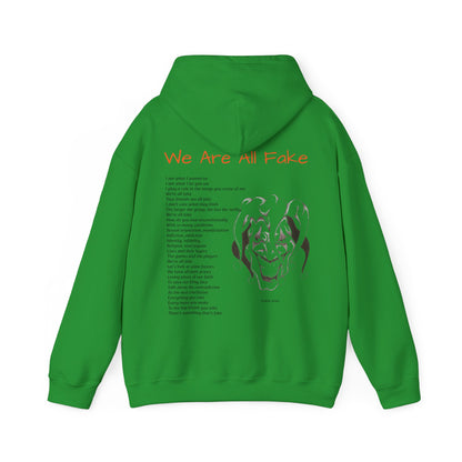 We Are All Fake Unisex Heavy Blend™ Hooded Sweatshirt