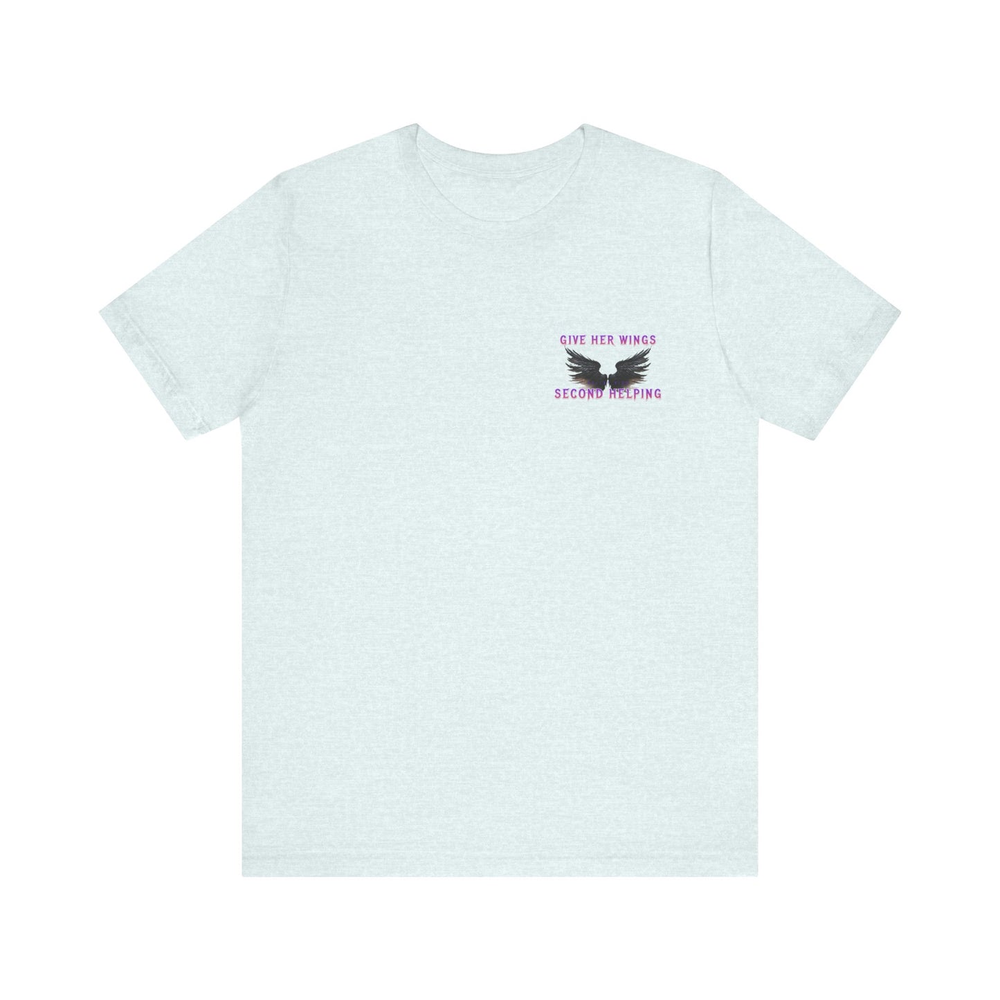 Give Her Wings Unisex Jersey Short Sleeve Tee