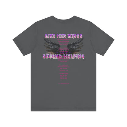 Give Her Wings Unisex Jersey Short Sleeve Tee