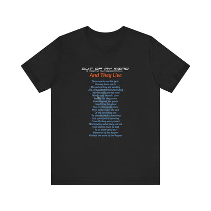 And They Live (front) I Am The Keeper (back) Unisex Jersey Short Sleeve Tee