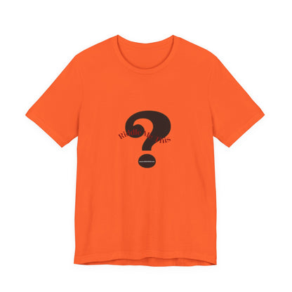 Riddle Me This Unisex Jersey Short Sleeve Tee