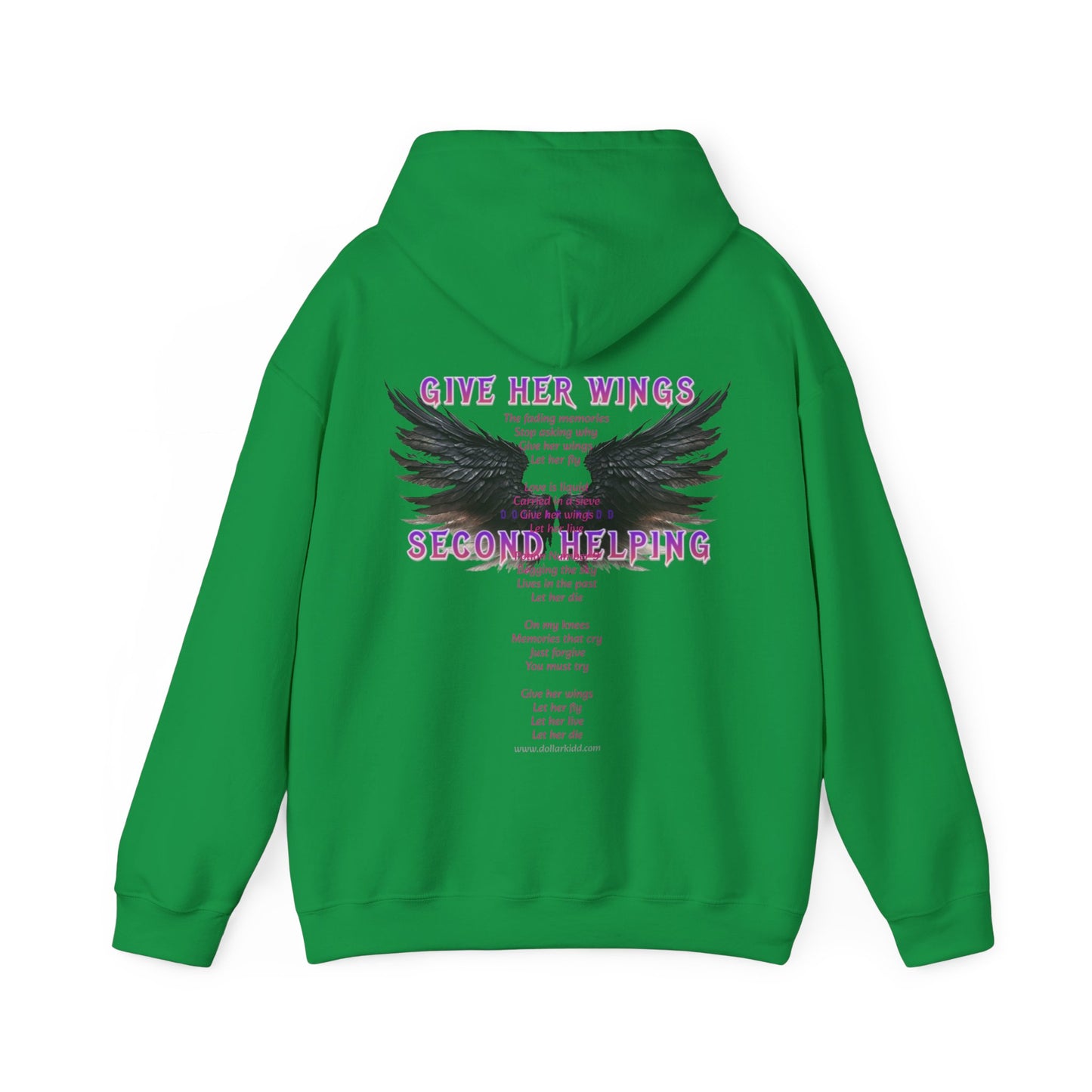 Give Her Wings Unisex Heavy Blend™ Hooded Sweatshirt