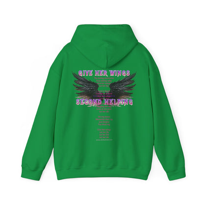 Give Her Wings Unisex Heavy Blend™ Hooded Sweatshirt