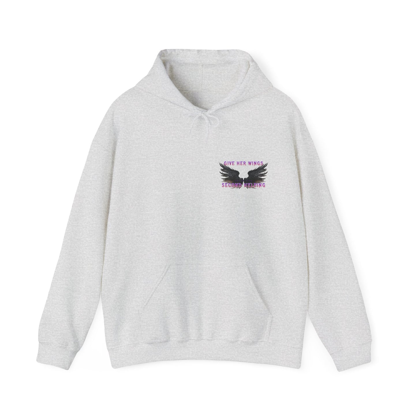 Give Her Wings Unisex Heavy Blend™ Hooded Sweatshirt