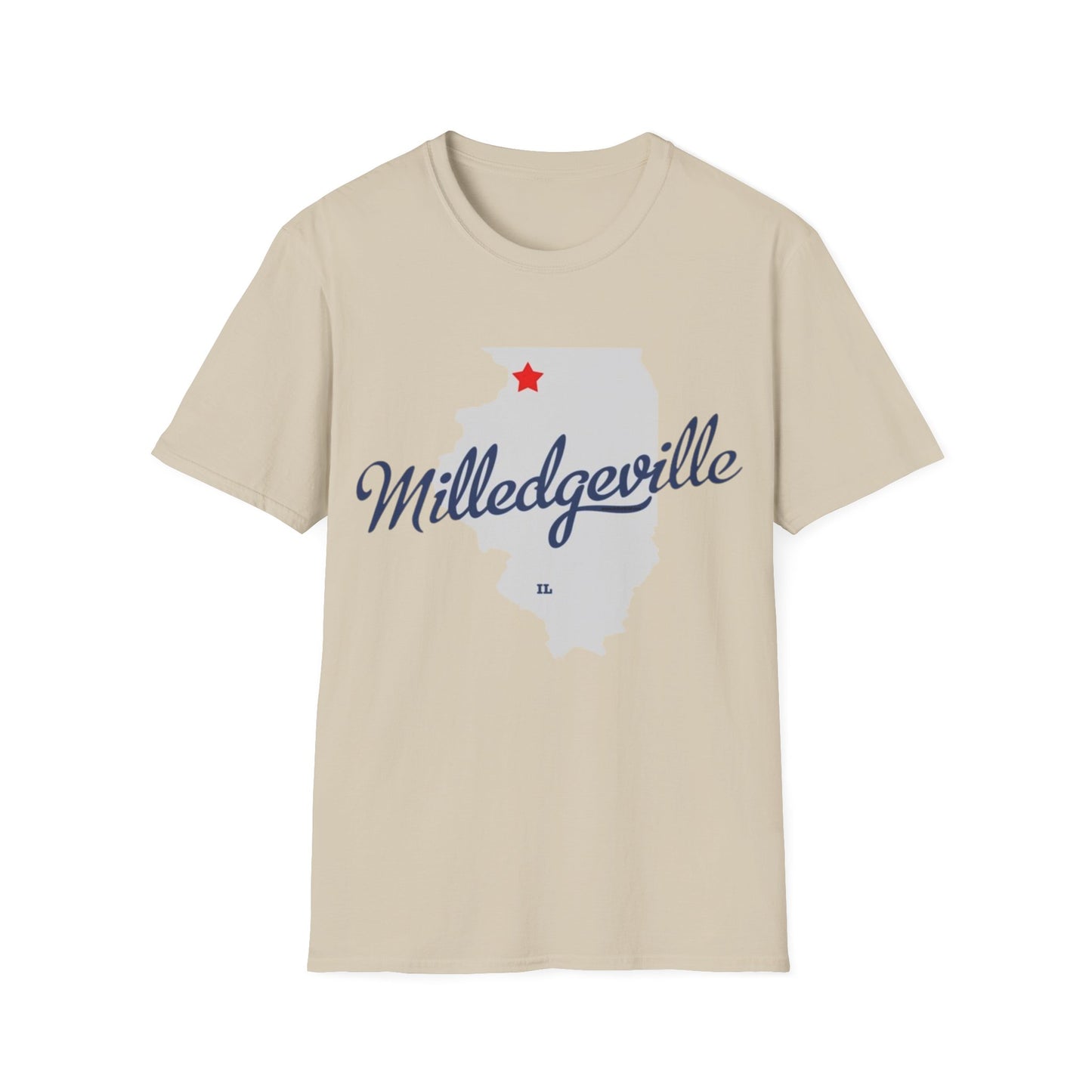 Milledgeville Illinois - Unisex Softstyle T-Shirt