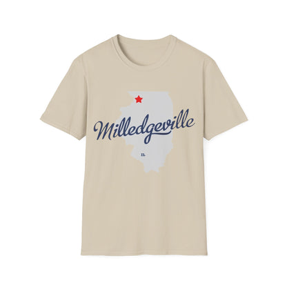 Milledgeville Illinois - Unisex Softstyle T-Shirt