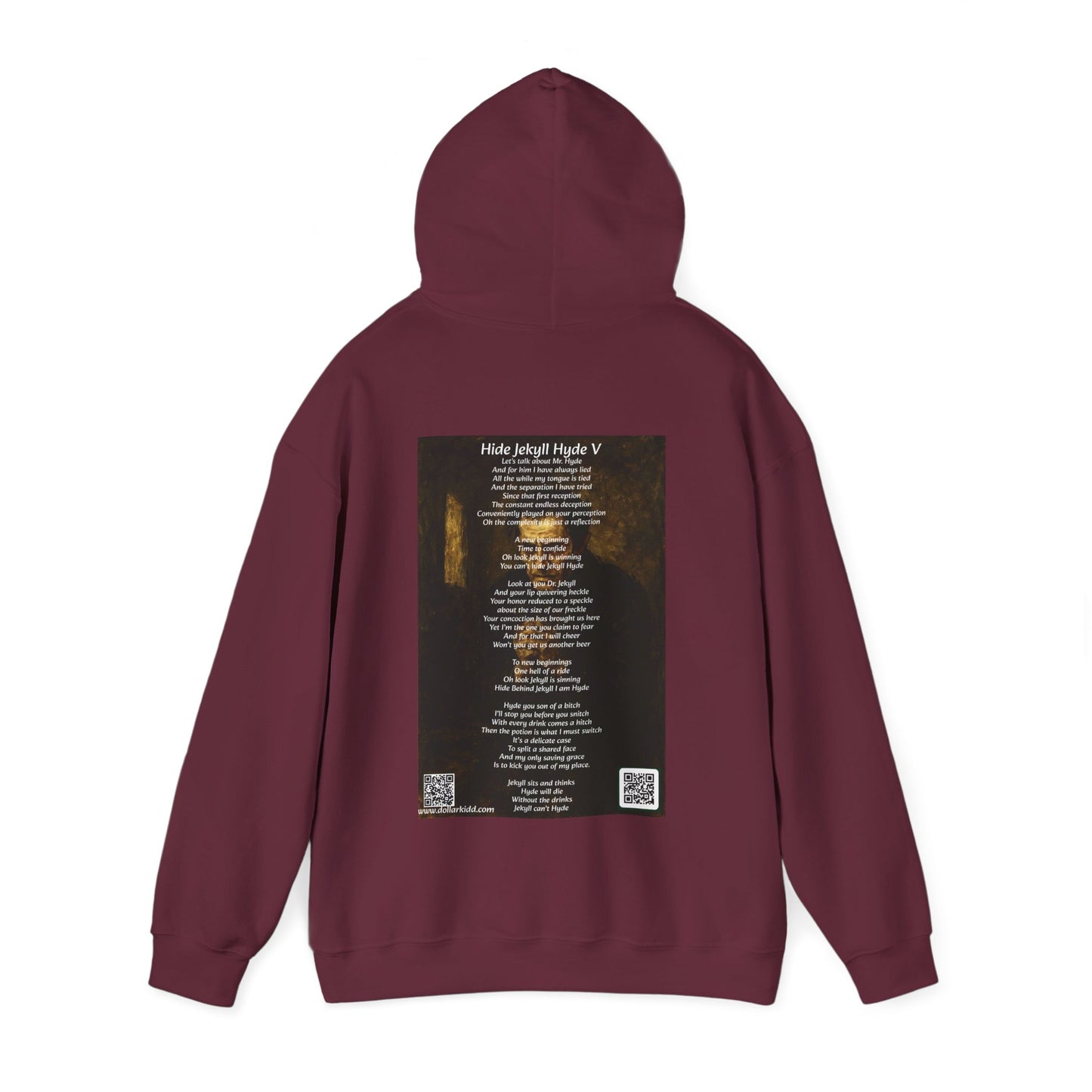 Hide Jekyll Hyde V Unisex Heavy Blend™ Hooded Sweatshirt