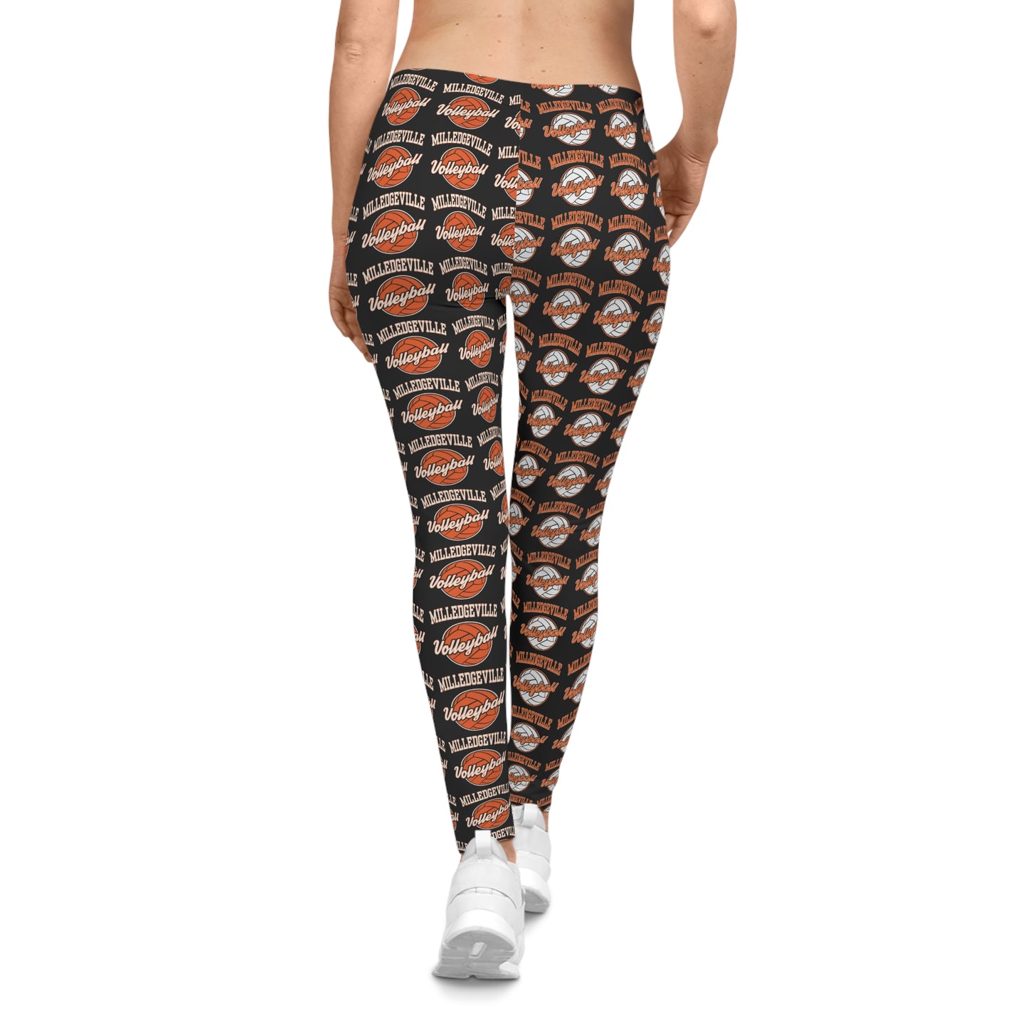 Missiles - Volleyball MOM Women's Casual Leggings (AOP)