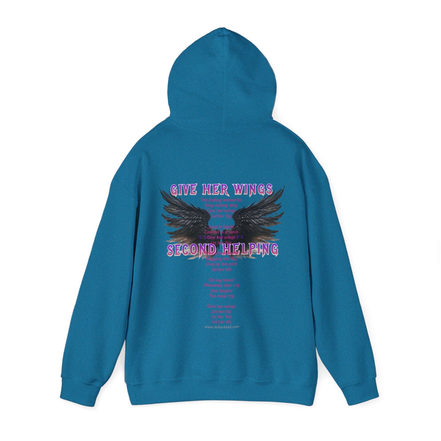 Give Her Wings Unisex Heavy Blend™ Hooded Sweatshirt