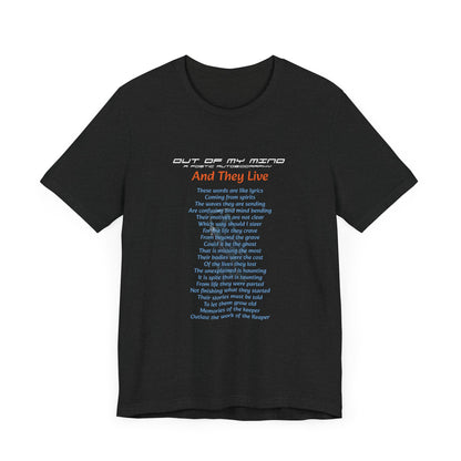 And They Live (front) I Am The Keeper (back) Unisex Jersey Short Sleeve Tee