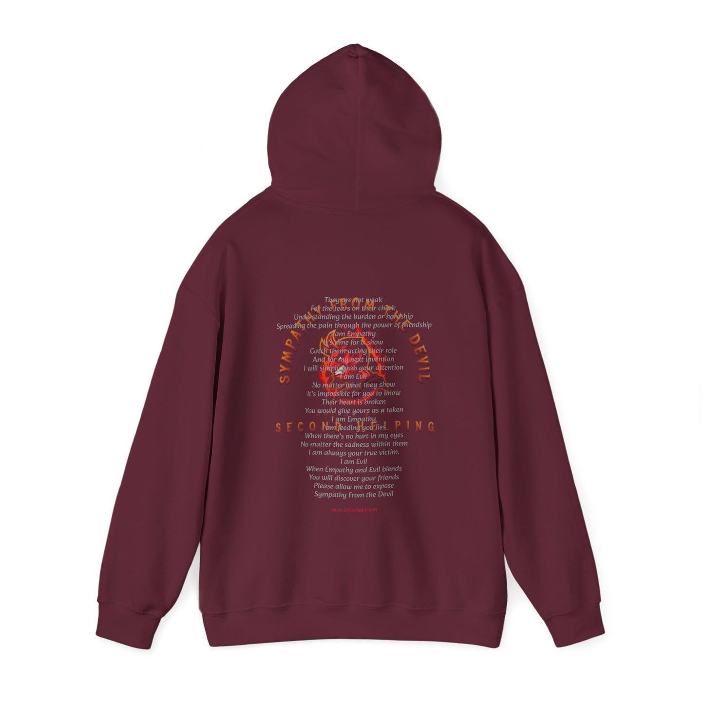 Sypathy From The Devil Unisex Heavy Blend™ Hooded Sweatshirt