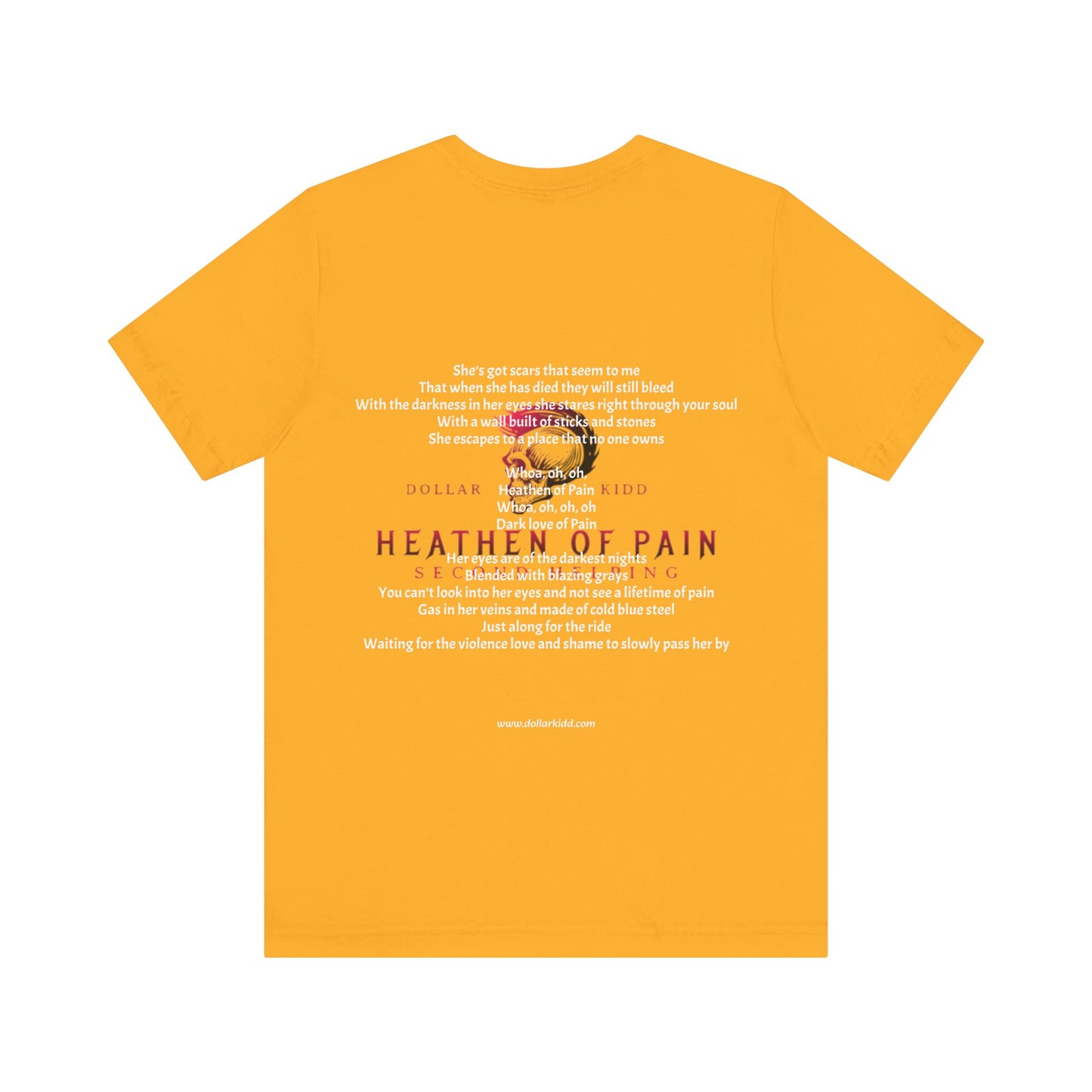 Heathen Of Pain Unisex Jersey Short Sleeve Tee