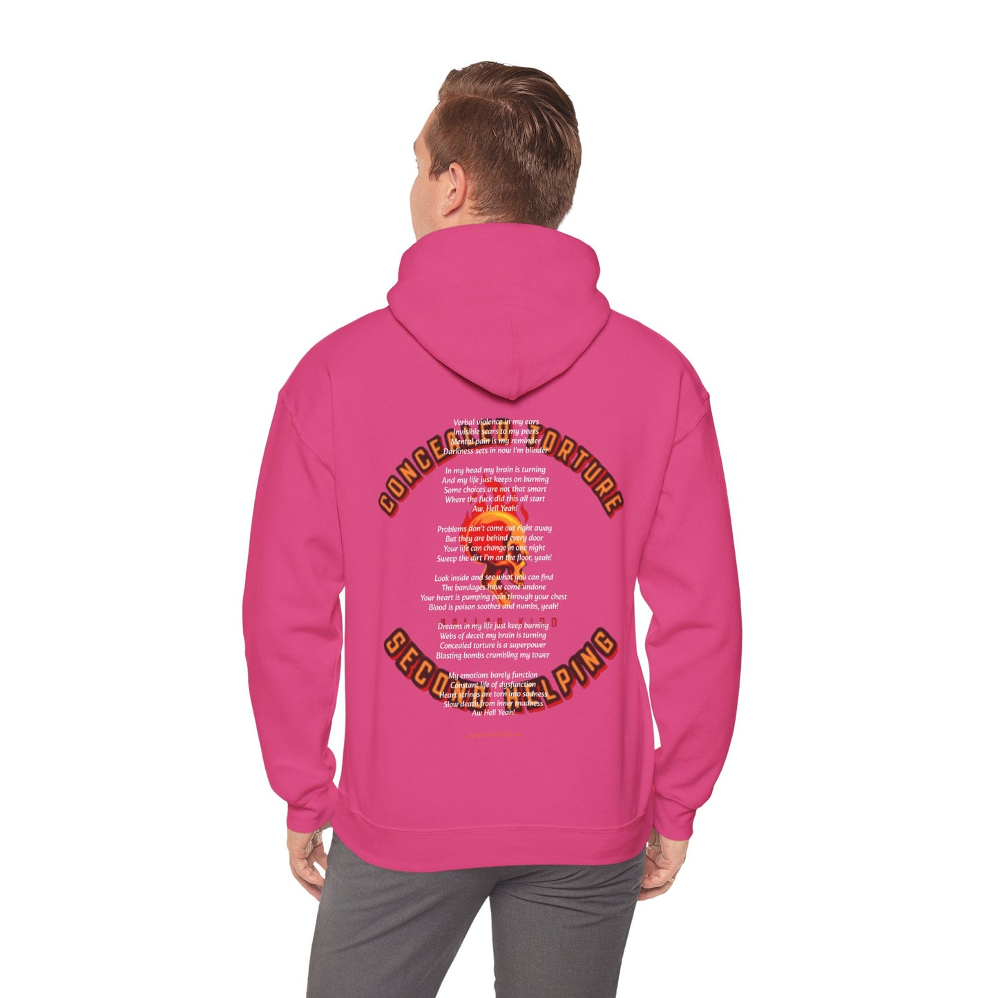 Concealed Torture Unisex Heavy Blend™ Hooded Sweatshirt