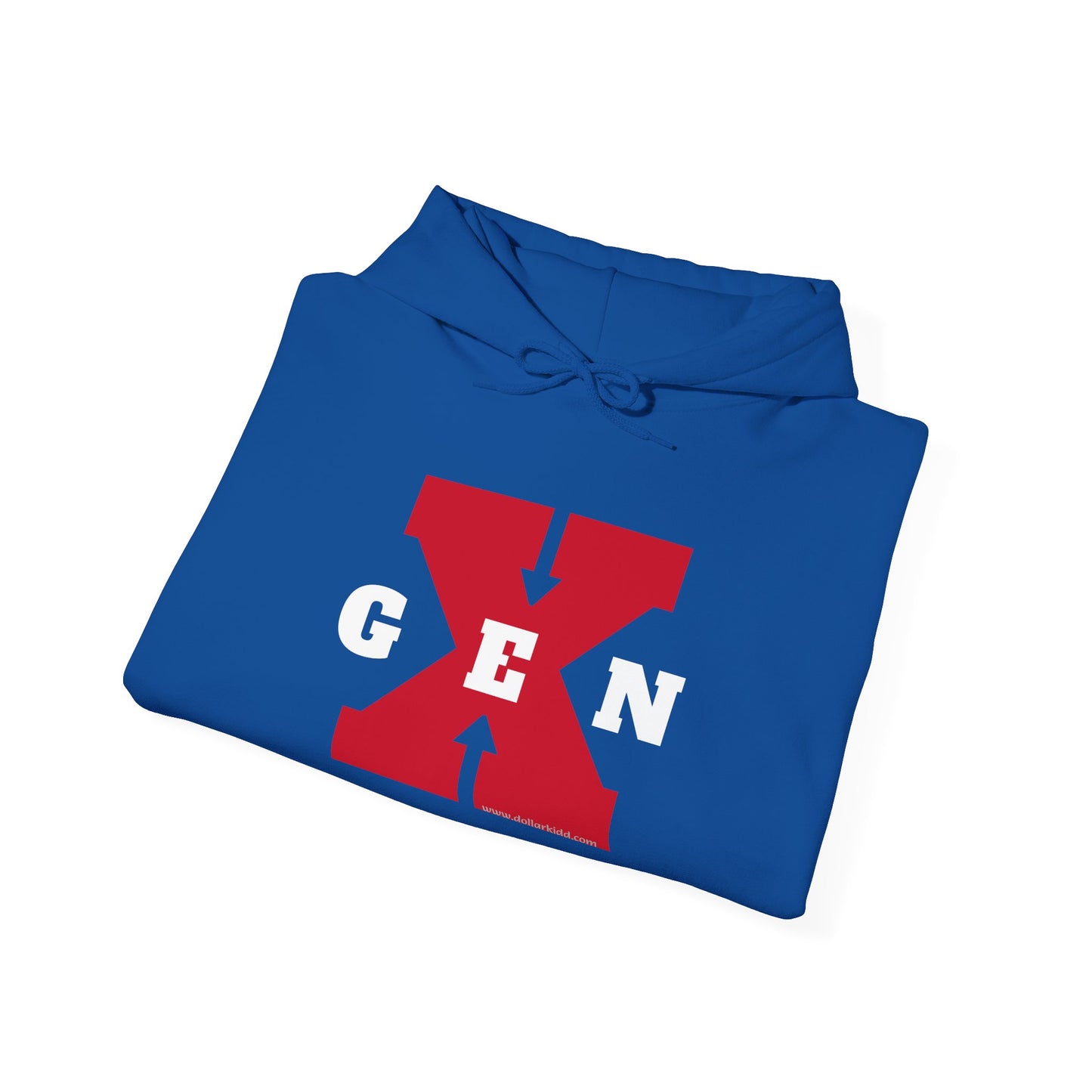 Gen X - 01 Big Red Unisex Heavy Blend™ Hooded Sweatshirt