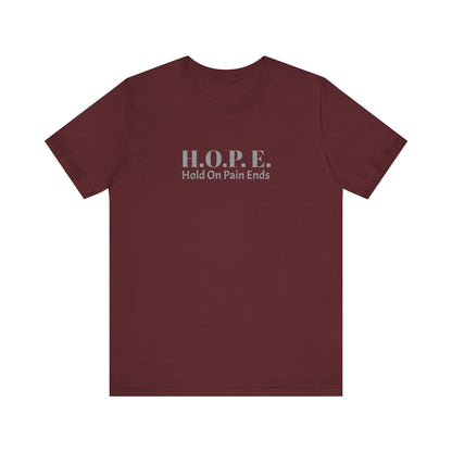 Maverick - H.O.P.E. Unisex Jersey Short Sleeve Tee